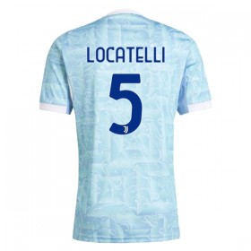 Günstige Fußballtrikots Juventus Locatelli 5 Auswärtstrikot 2025-26 Kurzarm
